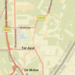 Ter Apel Street Map