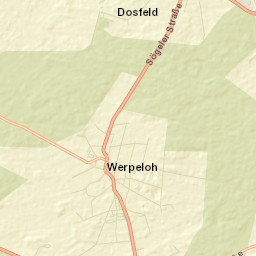 Werpeloh Street Map