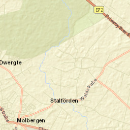 Molbergen Street Map