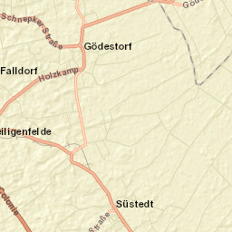 Süstedt Street Map