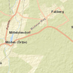 Faßberg Street Map