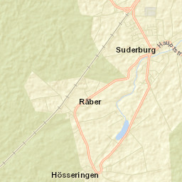 Suderburg Street Map