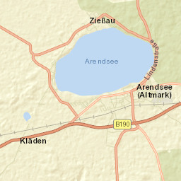 Luftkurort Arendsee Street Map