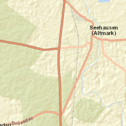 Seehausen Street Map