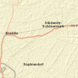Breddin Street Map