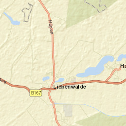 Liebenwalde Street Map