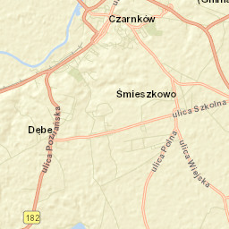 Czarnków Street Map
