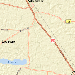 Złotniki Kujawskie Street Map