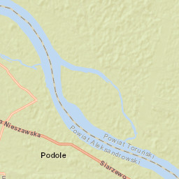 Raciążek Street Map