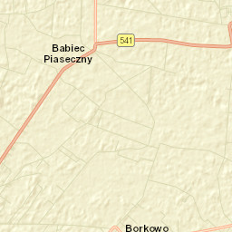 Rościszewo Street Map