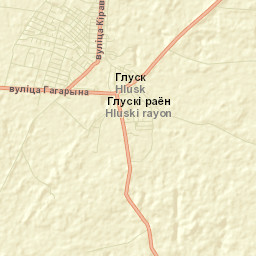 Hlusk Street Map