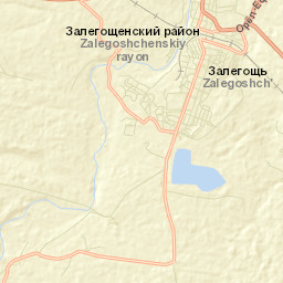 Zalegoshch’ Street Map