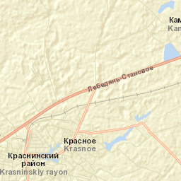 Krasnoye Street Map