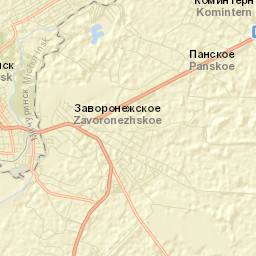 Zavoronezhskoye Street Map