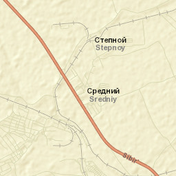Sredniy Street Map
