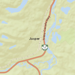 Jasper Park Lodge Street Map