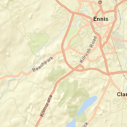 An Clár Street Map