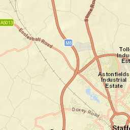 Stafford Street Map