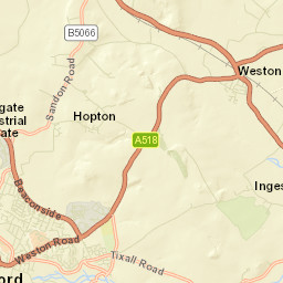 52-58 Weston Rd, Stafford ST16, UK Street Map