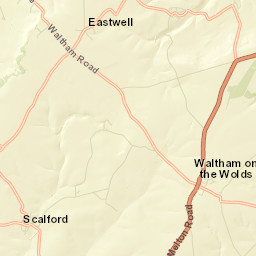 91 Melton Road, Melton Mowbray, Leicestershire  Street Map