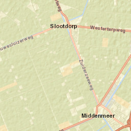 Slootdorp Street Map