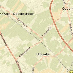 Odoorn Street Map