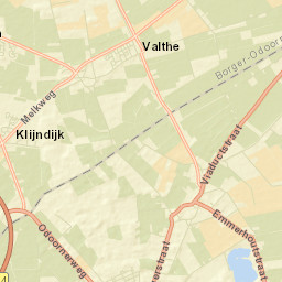 Valthe Street Map