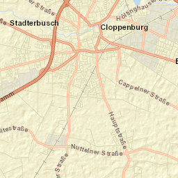 Cloppenburg Street Map