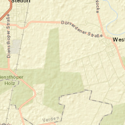 Dörverden Street Map