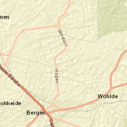 Bergen Street Map