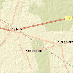 Pretzier Street Map