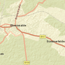Eberswalde Street Map