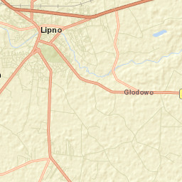 Powiat lipnowski Street Map