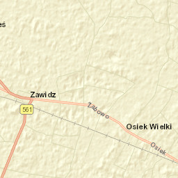 Zawidz Street Map