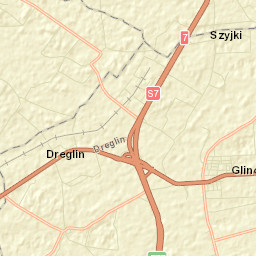 Glinojeck Street Map