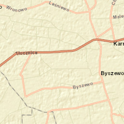 Karniewo Street Map