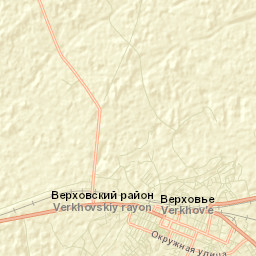 Verkhov’ye Street Map