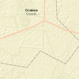 Osinki Street Map