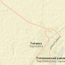 Topchikha Street Map