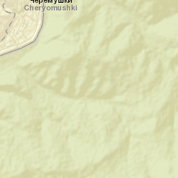 Cherëmushki Street Map