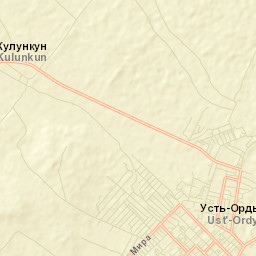 Ust’-Ordynskiy Street Map