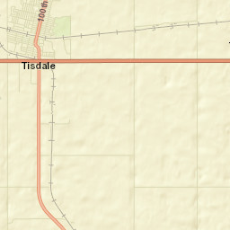 Tisdale Street Map