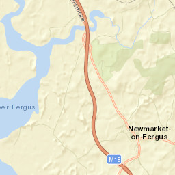 Newmarket on Fergus Street Map