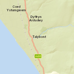 Tal-y-bont Street Map