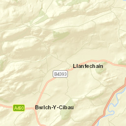 1 Bryn Cynfelin, Llanfechain, Powys SY22 Street Map