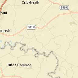 B4398, Oswestry, Shropshire SY10, UK Street Map