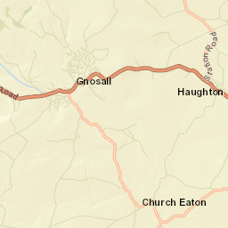 4 Station Road, Haughton, Stafford, Staffordshire Street Map