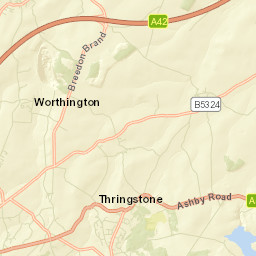 1 Mill Lane, The Toft, Belton, Loughborough Street Map