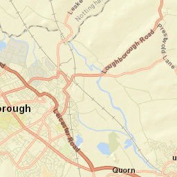 Barrow upon Soar Street Map