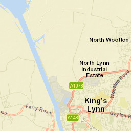 King's Lynn Street Map